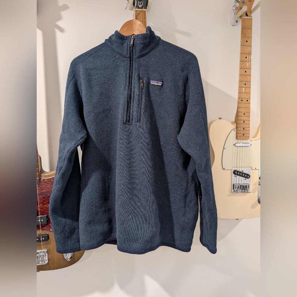 Patagonia Navy Half-Zip Pullover